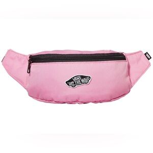 NWT, BURMA II Fanny Pack Pink W/ Black Accent, B&W Checkered Pattern Belt